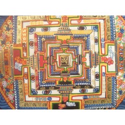 Thangka Mandala Kalachakra  Tangka .