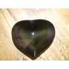 Coeur en Obsidienne Oeil céleste 186grs