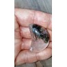 Lune en Lodolite ou Quartz Chaman (Garden) 39mm 26grs