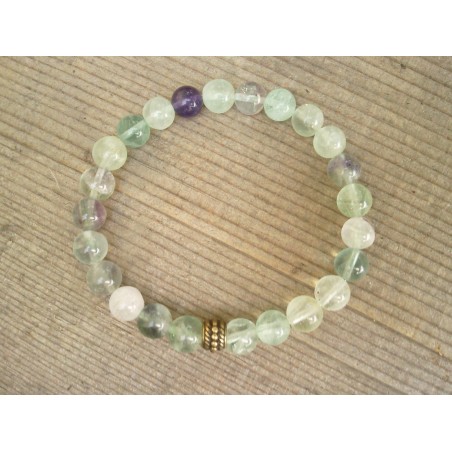 Bracelet en Fluorite 8mm