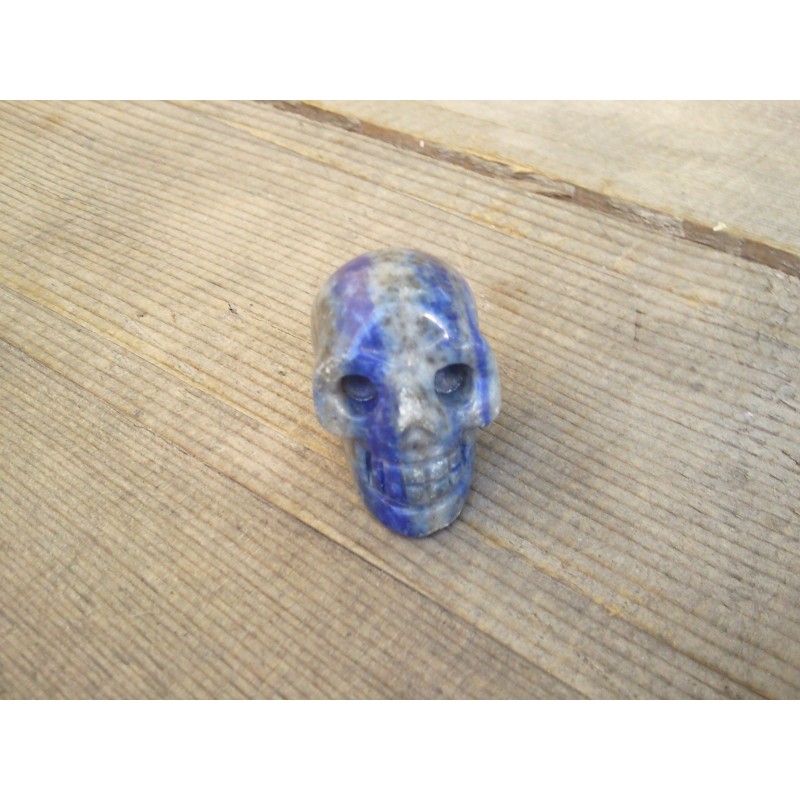 Crâne en Lapis Lazuli 38.5mm