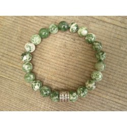 Bracelet en Jade verte de...