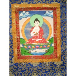 Thangka de Bouddha Vairocana 80x49cm