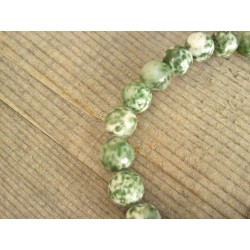 Bracelet en Jade verte de Chine 8mm