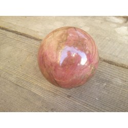 Sphère en Rhodonite 72.4mm 727grs