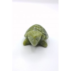 Tortue en Jade verte 8cm