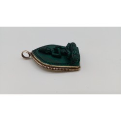 Pendentif Amulette Tibétain Bouddha Vairocana