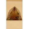 Orgonite Pyramide  Métatron chakra