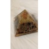 Orgonite Pyramide multi Tourmaline 75mm