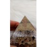 Orgonite Pyramide multi Tourmaline 75mm