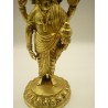 Statue de Dhanvantari Dieu médecine Ayurvédique 19cm