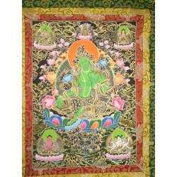 Thangka Tara verte Tangka...