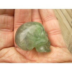 Crâne en Fluorite 36.7mm