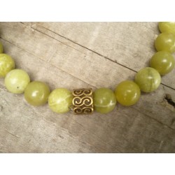 Bracelet en Jade verte 8mm Homme