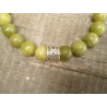 Bracelet en Jade verte 8mm Femme