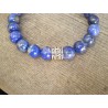 Bracelet en Lapis Lazuli  8mm