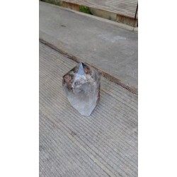 Pointe en Lodolite ou Quartz Jardin (Garden) 47.6mm 73grs