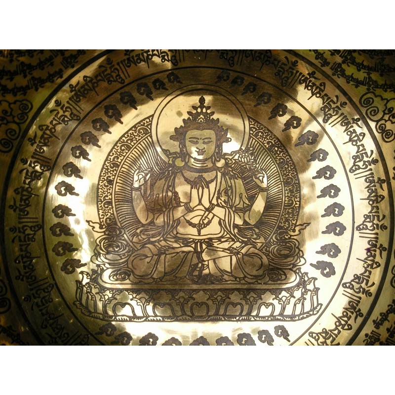 Bol chantant Tibétain 7 métaux 1360grs