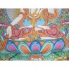 Thangka Tara Blanche  Tangka
