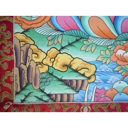 Thangka Tara Blanche 125x69cm Tangka