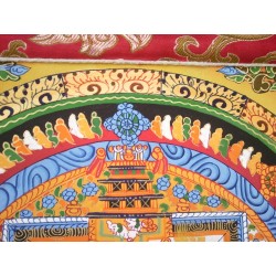 Thangka Mandala Kalachakra  Tangka n°3