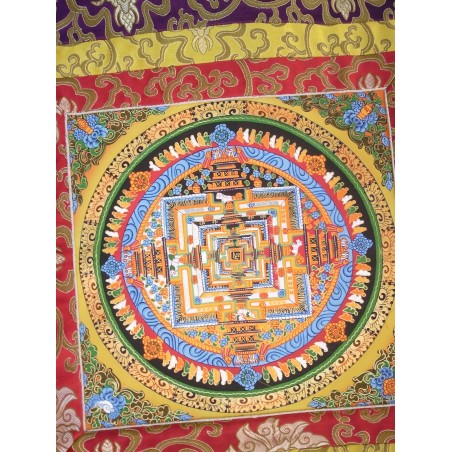 Thangka Mandala Kalachakra  Tangka n°3