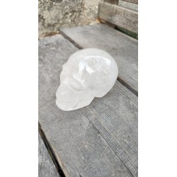 Crâne en Cristal de Roche 740grs 10.2cm