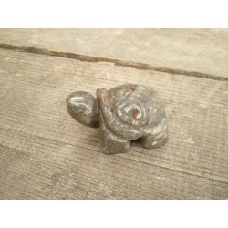 Tortue en Jaspe sanguin 5.3cm