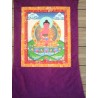 Thangka Tibétain Bouddha Amitabha 80x48cm Tangka