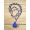 MALA TIBETAIN EN LAPIS LAZULI 6mm avec noeuds