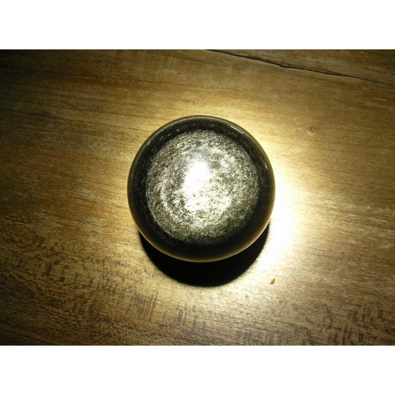 Sphère en Obsidienne dorée 145grs 49mm