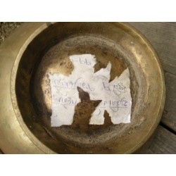 Bol chantant Tibétain 7 métaux 110-140ans coupe