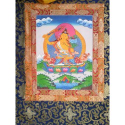Thangka Bouddha Manjushri ( Manjushree) Tangka 82x50cm