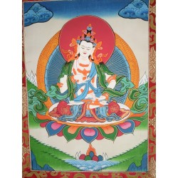 Thangka Bouddha Vajrasattva Tangka 84x48cm