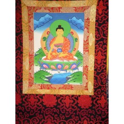 Thangka Bouddha Shakyamuni ( Sakyamuni ) Tangka