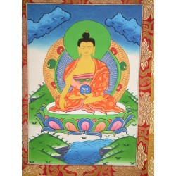 Thangka Bouddha Shakyamuni...