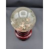 Sphère en Lodolite ou Quartz Chaman (Garden) 72mm 511grs