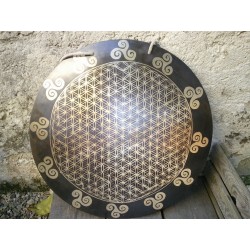 Gong Tibétain 7 métaux 2430grs 47cm