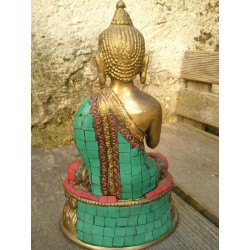 Statue de Bouddha  Amoghasiddhi 17.5cm