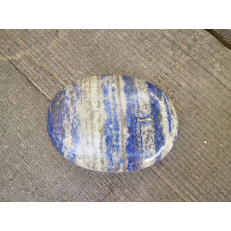 Galet en Lapis Lazuli 105grs 64mm