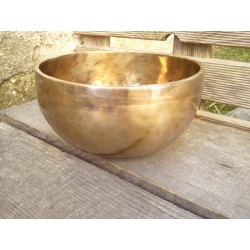 Bol chantant Tibétain 7 métaux 730grs lingam
