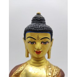 Statue de Bouddha  Shakyamuni 20.5cm Or ( ou Sakyamuni )
