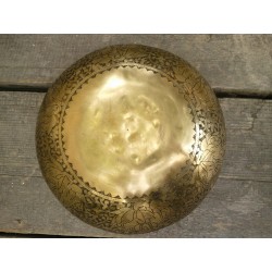 Bol chantant Tibétain 7 métaux 1150grs rare
