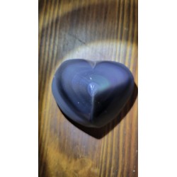 Coeur en Obsidienne Oeil Céleste 157grs 68mm