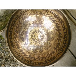 Bol chantant Tibétain 7 métaux 3850grs
