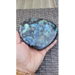 Coeur en Labradorite 840grs 14.5cm