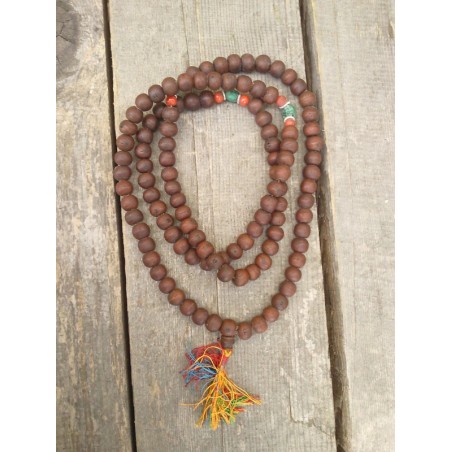 MALA TIBETAIN BOIS DE BODHI 12-13MM