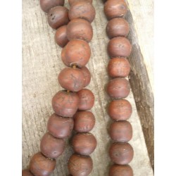 mala tibetain en bois de bodhi avec compteurs