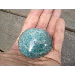 Galet en Apatite bleue 162grs 56mm