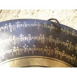 Gong Tibétain 7 métaux 3385grs 53.7cm